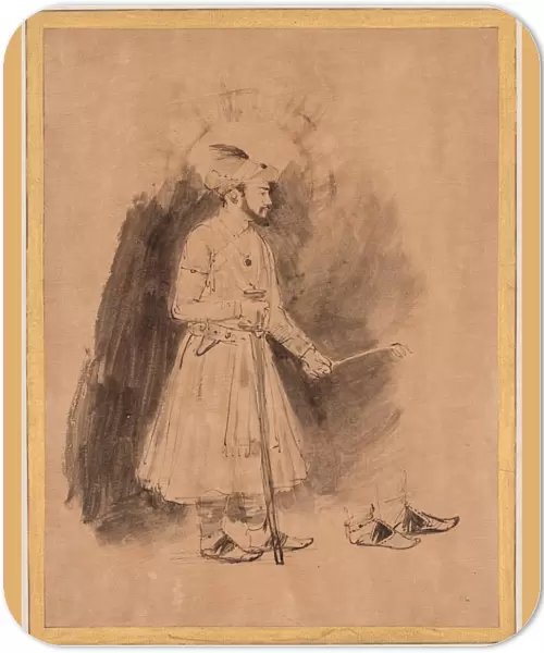 Shah Jahan, c. 1656-1661. Creator: Rembrandt van Rijn (Dutch, 1606-1669)