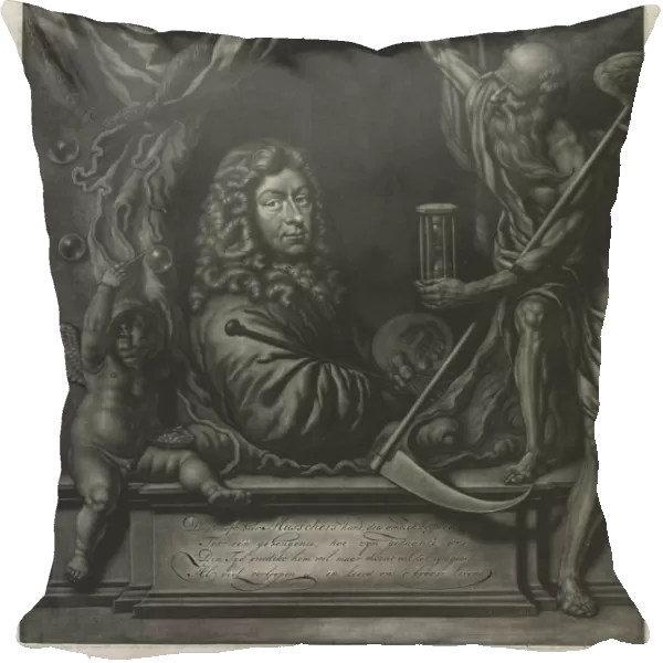 Self-Portrait, 1685. Creator: Michiel van Musscher (Dutch, 1645-1705)