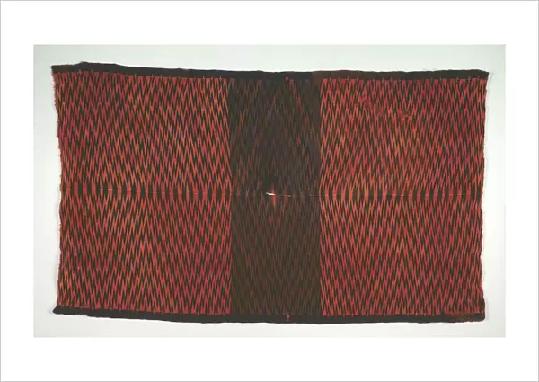 Saltillo Style Blanket  /  Sarape, c. 1870. Creator: Unknown