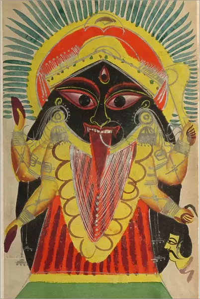 The Goddess Kali, 1800s. Creator: Unknown