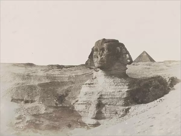 The Sphinx, c. 1853. Creator: John Beasley Greene (American, 1832-1856)
