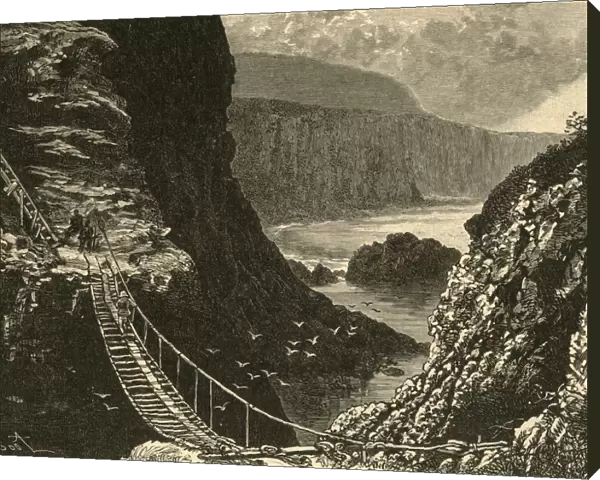 The Bridge, Carrick-A-Rede, 1898. Creator: Unknown