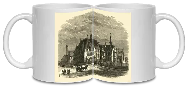 Owens College, 1898. Creator: Unknown