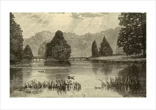 The Lake, Blenheim, 1898. Creator: Unknown