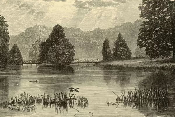 The Lake, Blenheim, 1898. Creator: Unknown