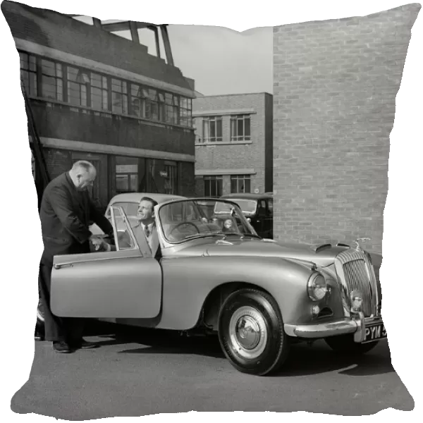 1955 Daimler Conquest Roadster by Hooper used in Norman Wisdom film Up in the World'