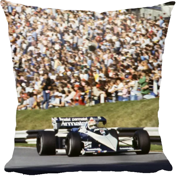 BRM BT52, Nelson Piquet, 1983 Grand Prix of Europe at Brands Hatch. Creator: Unknown