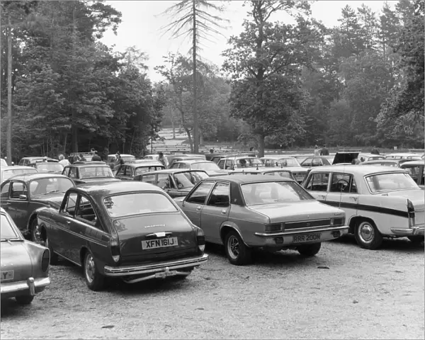 Car Park at Beaulieu, 1970 s. Creator: Unknown