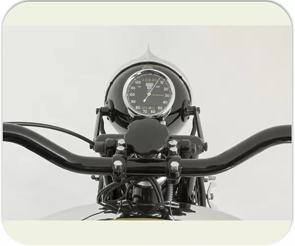 1936 Brough Superior 11-50 Special Combination. Creator: Unknown
