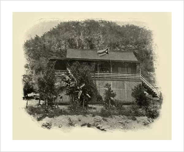 Cuban Headquarters at Daiquiri, Spanish-American War, June 1898, (1899). Creator: Burr McIntosh