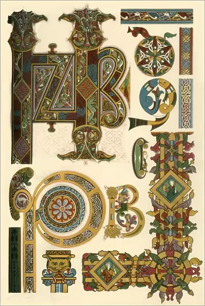 Celtic illuminated manuscripts, (1898). Creator: Unknown