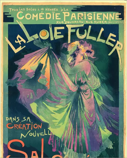 Loie Fuller as Salome, 1895. Creator: Feure, Georges de