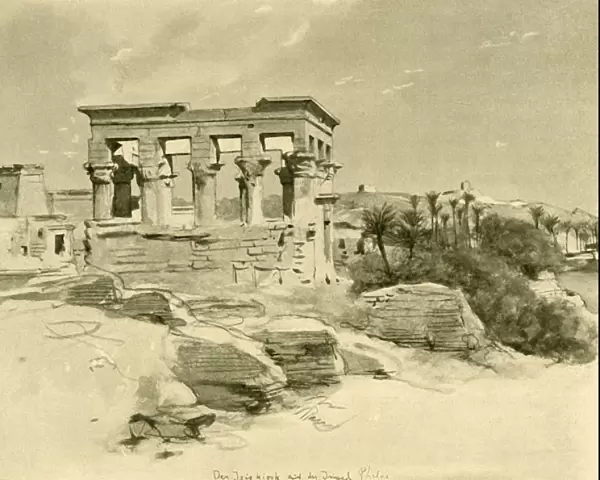 The Temple of Isis and Kiosk of Trajan on the Island of Philae, Egypt, 1898. Creator
