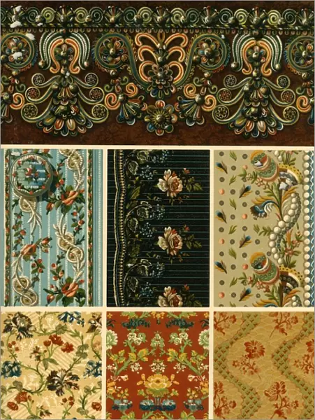 Lace weaving and embroidery, France, 17th and 18th century, (1898). Creator: Unknown