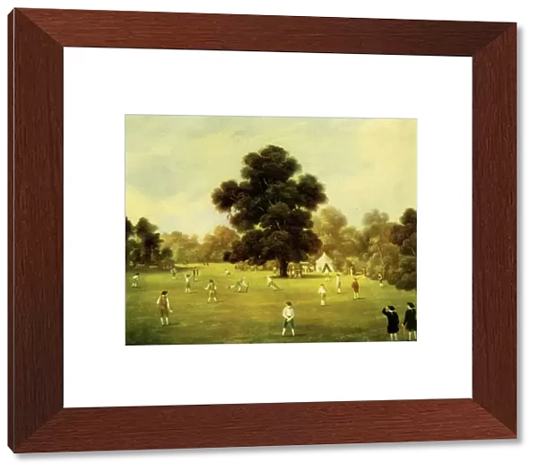 Lords and Gentlemen of Surrey and Kent Playing Cricket at Knole Park, Kent, 1775, 1947
