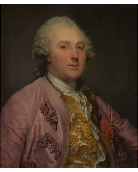 Charles Claude de Flahaut (1730-1809), Comte d Angiviller, 1763. Creator: Jean-Baptiste Greuze