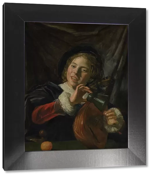 Boy with a Lute, ca. 1625. Creator: Frans Hals