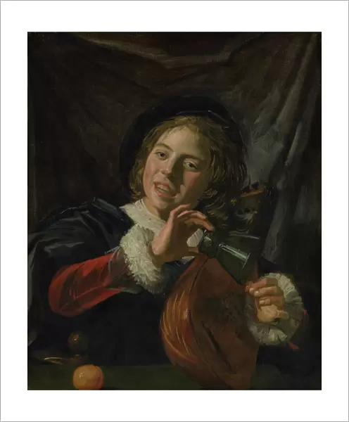 Boy with a Lute, ca. 1625. Creator: Frans Hals