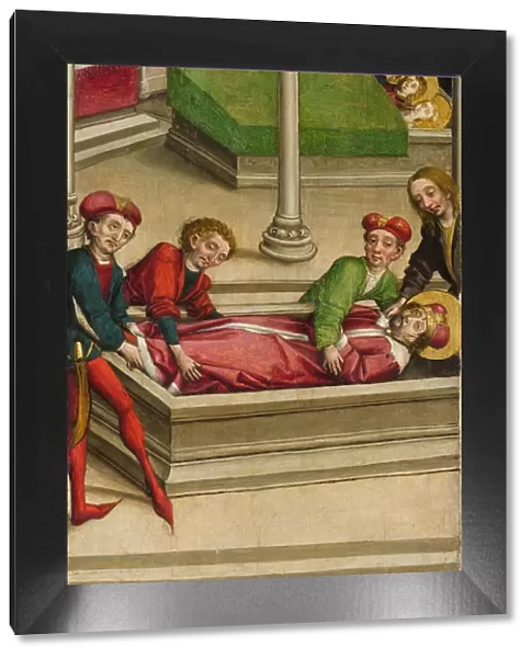 The Burial of Saint Wenceslas, ca. 1490-1500. Creator: Master of Eggenburg