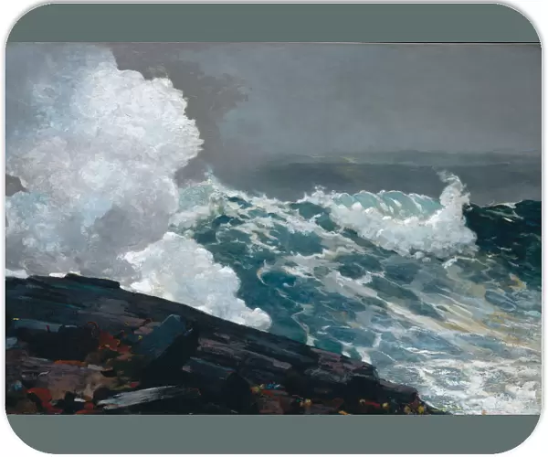 Northeaster, 1895; reworked by 1901. Creator: Winslow Homer