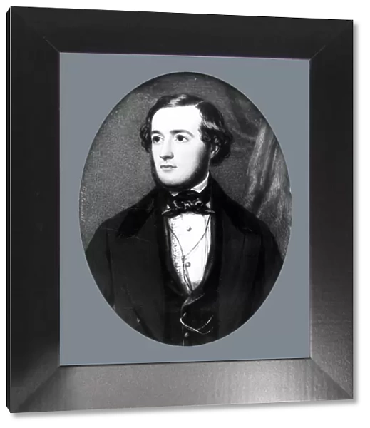 Portrait of a Gentleman, ca. 1845-1850. Creator: George Lethbridge Saunders