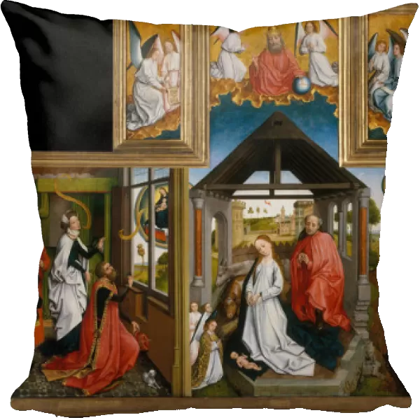 The Nativity, mid-15th century. Creator: Workshop of Rogier van der Weyden (Netherlandish
