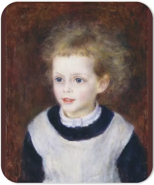 Marguerite-Therese (Margot) Berard (1874-1956), 1879. Creator: Pierre-Auguste Renoir