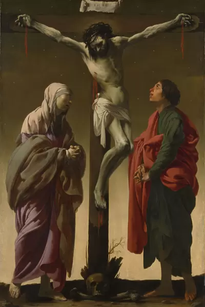 The Crucifixion with the Virgin and Saint John, ca. 1624-25. Creator: Hendrick ter Brugghen