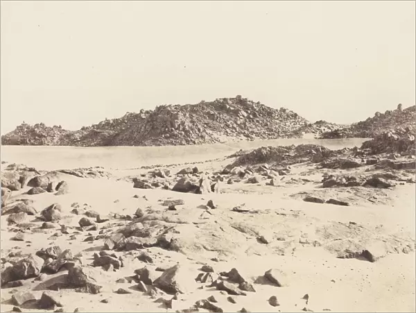 Premiere Cataracte, Montagnes Granitiques Couvertes de Sables, 1851-52