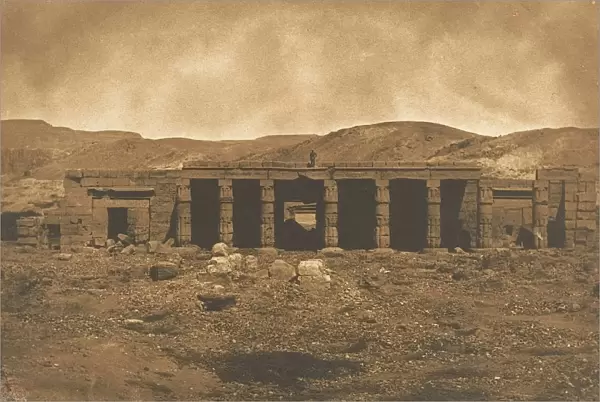 Palais de Gournah (Menephteun) a Thebes, 1849-50