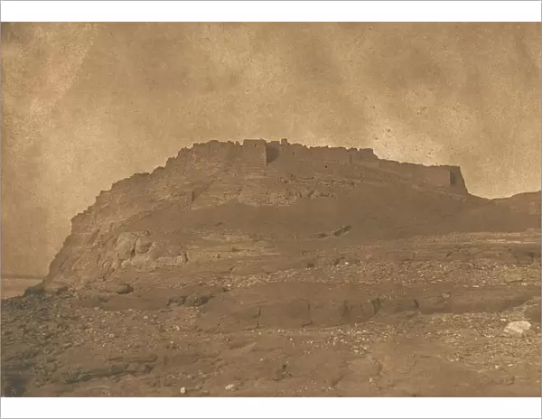 Vue de la Fortresse d Ibrym, March 31, 1850. Creator: Maxime du Camp