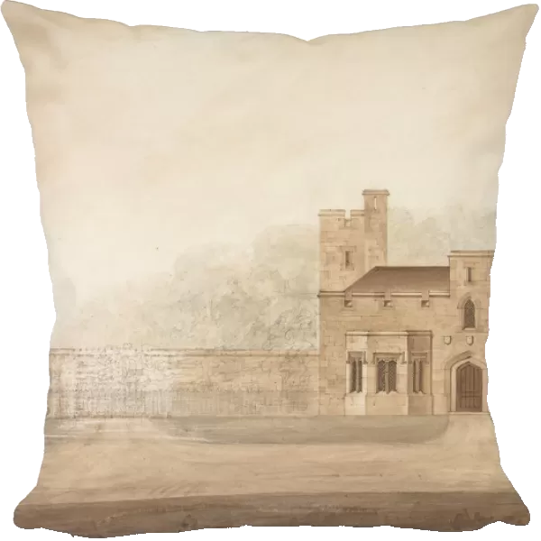 Design for Bishopsgate Lodge, at Windsor Castle, Berkshire, ca. 1820-30
