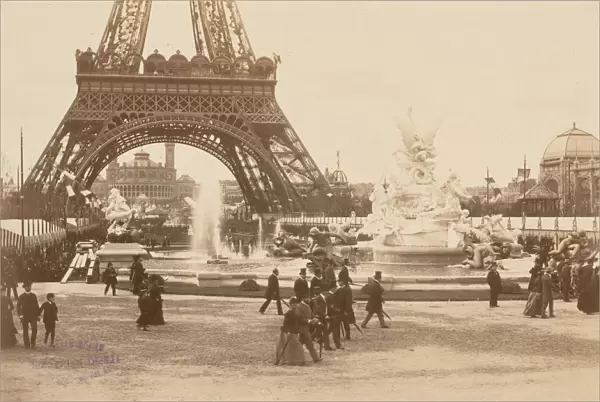 Eiffel Tower, 1890s. Creator: Unknown