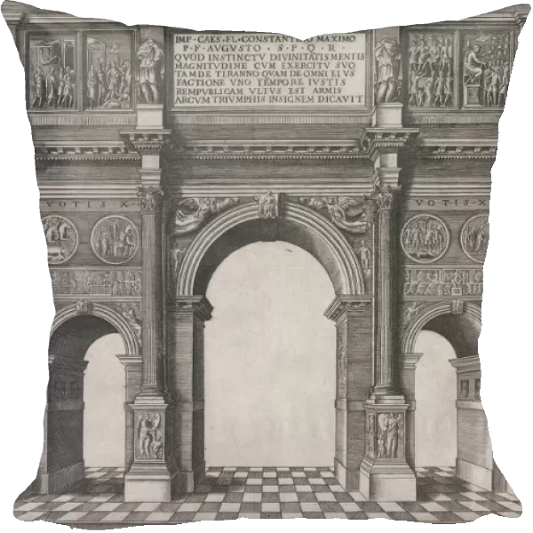 Speculum Romanae Magnificentiae: Arch of Constantine, 1583. 1583. Creator: Anon