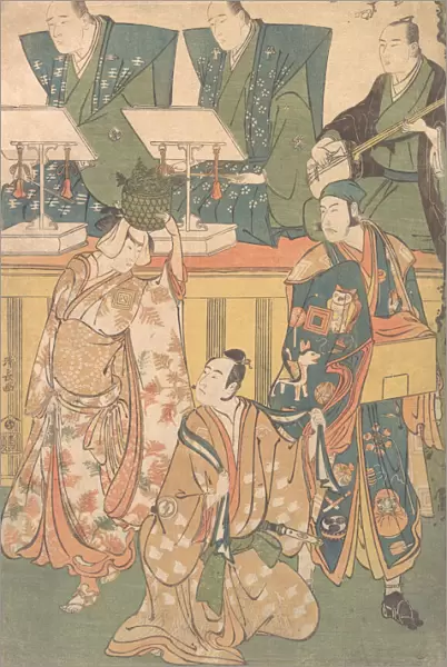 Scene from a Drama, ca. 1788. Creator: Torii Kiyonaga