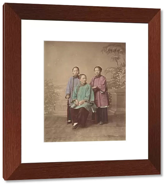 Filles de Shanghai, 1870s. Creator: Baron Raimund von Stillfried