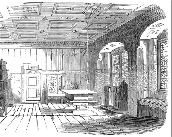 Luthers Chamber, at Wittenberg, 1845. Creator: Unknown