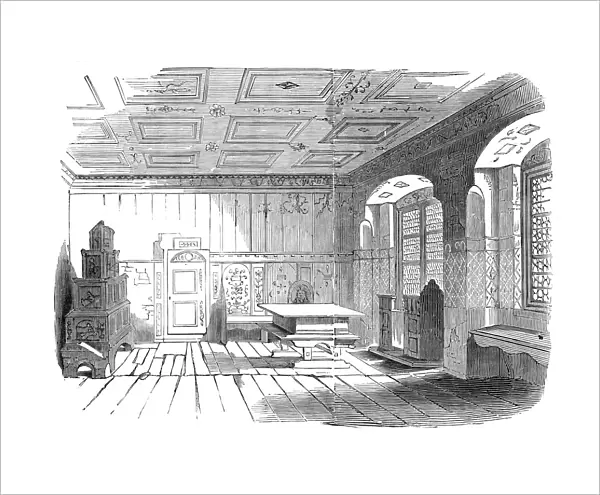 Luthers Chamber, at Wittenberg, 1845. Creator: Unknown