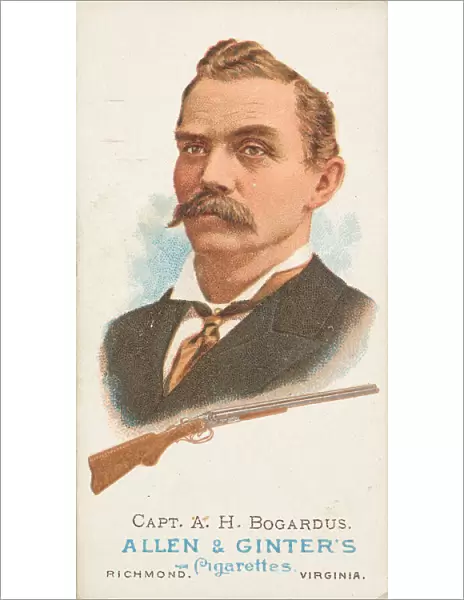 Captain Adam Henry Bogardus, Rifle Shooter, from Worlds Champions
