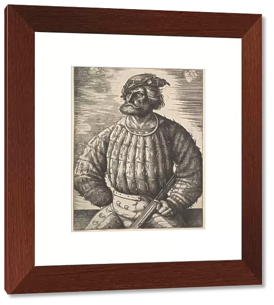 Portrait of Kunz von der Rosen, ca. 1515  /  1518. Creator: Daniel Hopfer