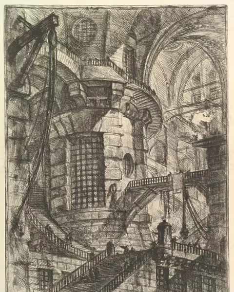 The Round Tower, from Carceri d invenzione (Imaginary Prisons), ca. 1749-50