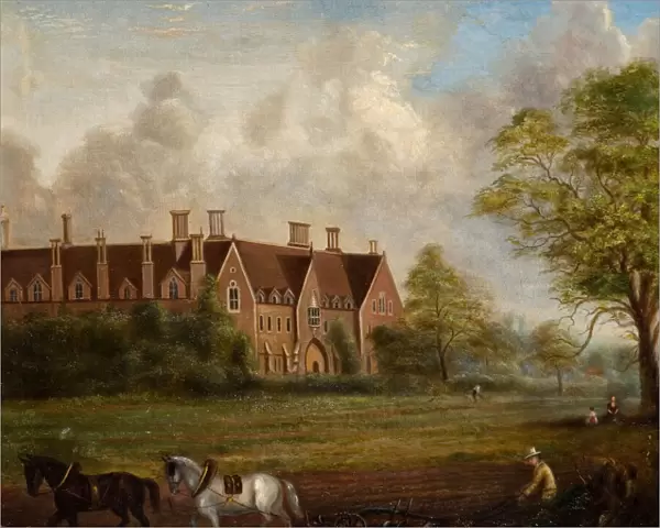 Saltley College, Birmingham, 1852. St Peters College, Saltley. Creator: Unknown