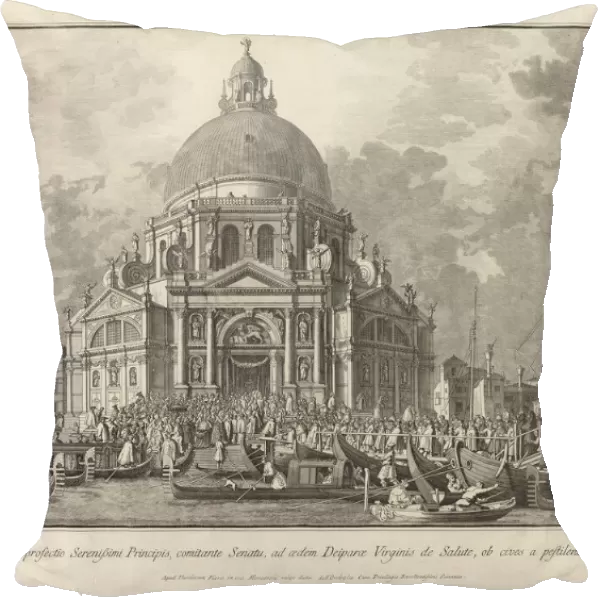 Annual Visit of the Doge to Santa Maria della Salute, 1763  /  1766
