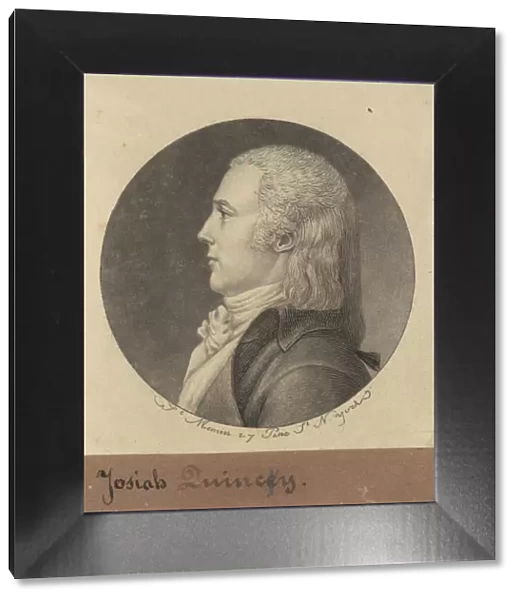 Josiah Quincy, 1796-1797. Creator: Charles Balthazar Julien Fevret de Saint-Mé