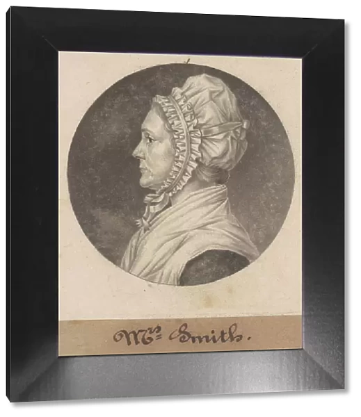 Elizabeth Custis Teackle Smith, 1803. Creator: Charles Balthazar Julien Fé