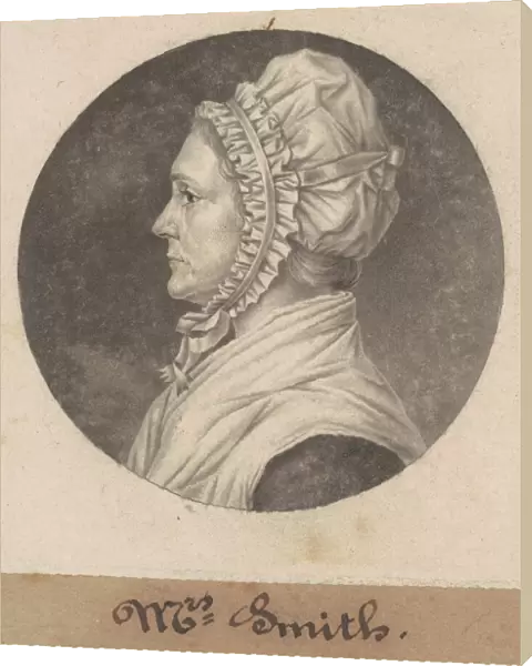 Elizabeth Custis Teackle Smith, 1803. Creator: Charles Balthazar Julien Fé