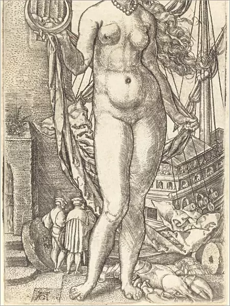 Luna, 1533. Creator: Heinrich Aldegrever