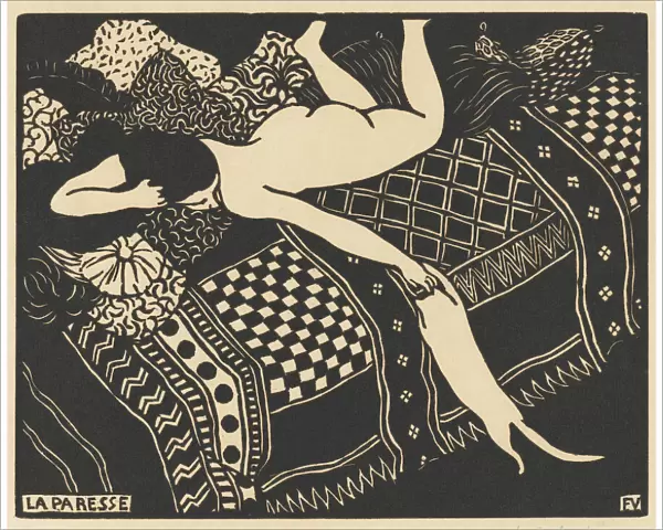 La paresse (Laziness), 1896. Creator: Felix Vallotton