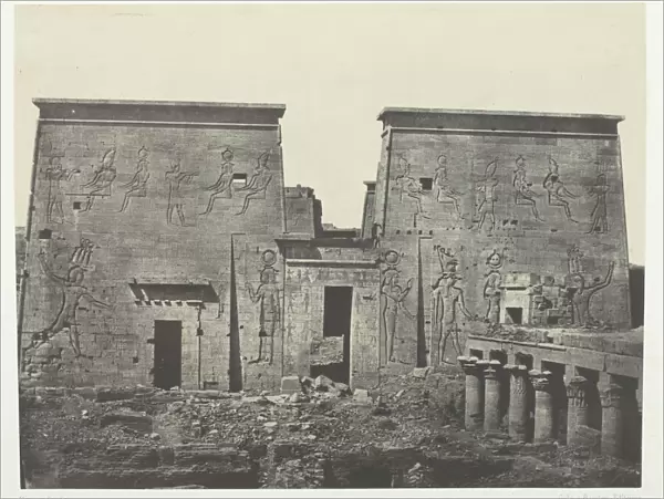 Dromos et Philones, Grand Temple d Isis aPilones;Nubie, 1849  /  51