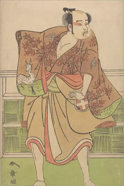 Otani Hiroemon in the role of Gokumon no Shobei, 9th month, 1774. Creator: Shunsho
